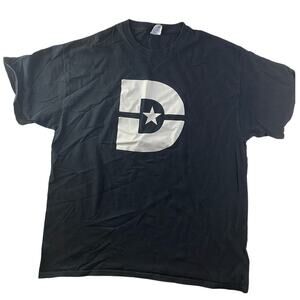 Dallas College Mens T-Shirt Black Size XL